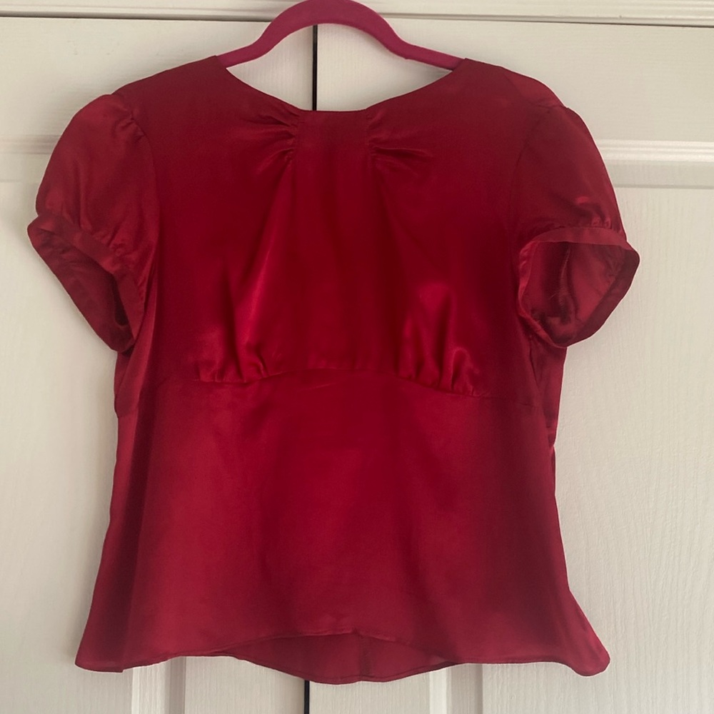 New WT Tara Jarmon outstanding silk blouse
